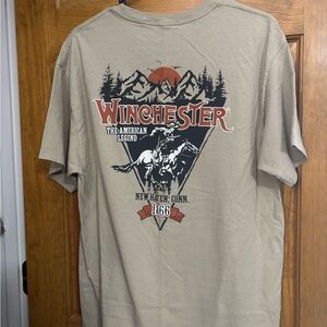 Winchester Beige Graphic Tee
